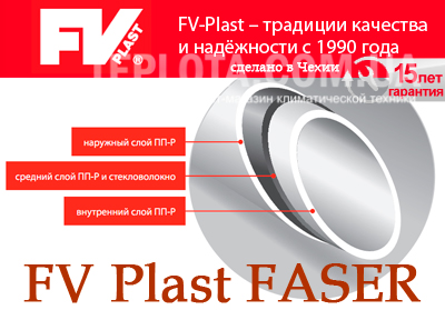 FV PLAST - Труба FASER 